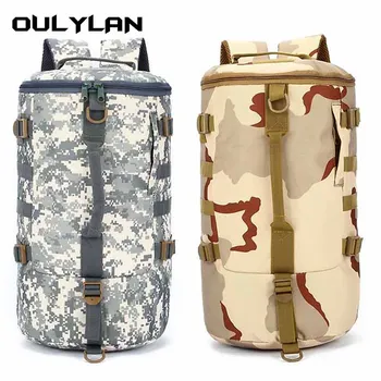 Новая уличная камуфляжная сумка, тактический рюкзак, сумка-мешок большой емкости, сумки на одно плечо, дорожные рюкзаки-мессенджеры