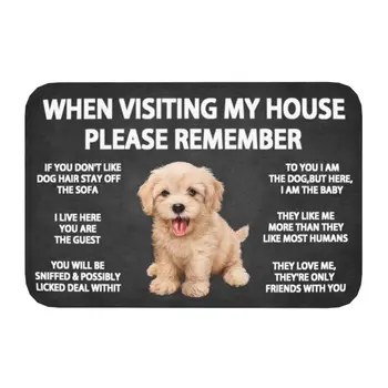 Пожалуйста, помните о Правилах Содержания собак-пуделей В доме, Коврики для Входной двери, Уличной кухни, Коврика Для Ванной Комнаты, Ковра для Гостиной