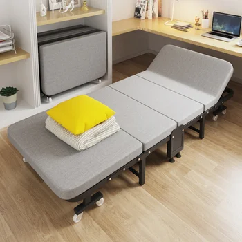 Выдвижные современные тканевые складные кровати Простая Бытовая мебель для путешествий Портативная мебель для кемпинга Letto Pieghevole