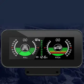 Автомобильный измеритель наклона, автомобильный HUD, GPS Спидометр, Цифровой инклинометр HUD для внедорожников, грузовиков, аксессуаров для дорожных транспортных средств