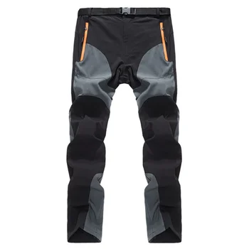 Мужские военные быстросохнущие брюки-карго, уличные водонепроницаемые походные боевые брюки, тактические Дышащие повседневные Легкие длинные брюки