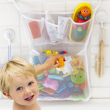 Сетчатая сумка для детских игрушек, органайзер для кукол для ванны, сетка для игрушек для ванной, сетка для игрушек для ванной, детская Игрушка для ванны, игровая сумка для ванны, детская