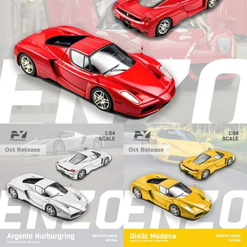 ** Предварительный заказ ** Найдите классическую модель автомобиля FY 1: 64 Enzo red / white / yellow limited500, изготовленную под давлением