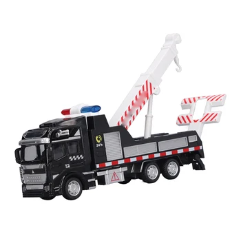 Игрушечный аварийный грузовик, мини аварийный легкосплавный автомобиль, транспортное средство для малышей