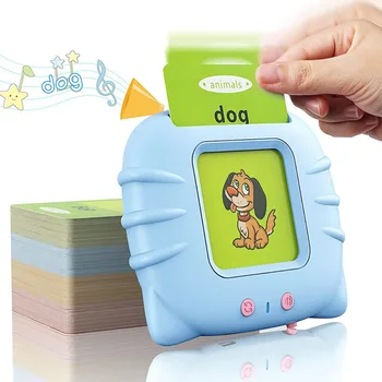 Игрушка для чтения карт, обучающая игрушка, обучающая игрушка для малышей, 224 слова, дошкольные игрушки Монтессори и подарки для детей