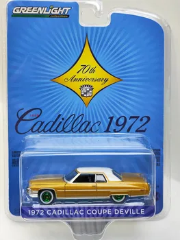 Nicce 1: 64 1972 Cadillac Coupe DeVille - Коллекция моделей автомобилей Cadillac 70th Anniversary Green Edition, посвященная 70-летию Cadillac.