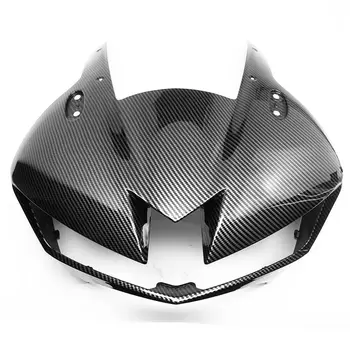 Мотоцикл ABS Отделка из углеродного волокна Передняя Носовая фара Обтекатель Капот для Honda CBR 600RR CBR600RR 600 RR 2013 - 2020