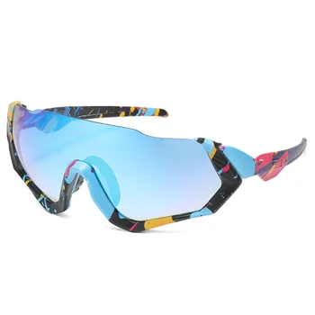 Y2K Винтажные брендовые дизайнерские солнцезащитные очки для мужчин, мужские модные солнцезащитные очки в большой оправе, женские модные спортивные очки в стиле панк One Piece UV400