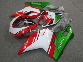 4Gifts Новый Комплект Обтекателей Мотоцикла ABS, Пригодный Для Ducati 848 1098 1198 1098s 1098r 1098s Кузов На Заказ Красный Зеленый