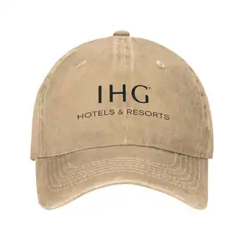 Повседневная джинсовая кепка с логотипом IHG, вязаная шапка, бейсболка