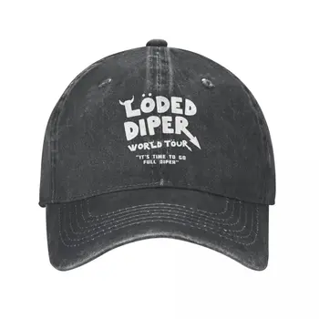 Бейсболки Diper World Tour в стиле ретро, потертая джинсовая винтажная забавная кепка wimpy kid Snapback, Мужские И Женские уличные шляпы
