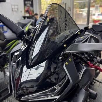 Новинка Для Honda CBR650R CBR 650R 2019 2020 2021 2022 2023 Мотоциклетное Усиление Поднятое Лобовое Стекло Ветровое Стекло Черный Серый