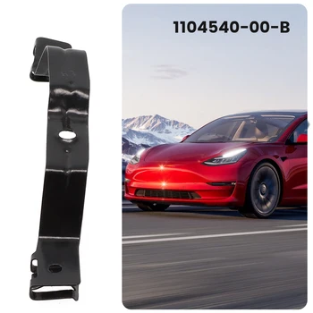 Горячая распродажа, Высококачественная прочная накладка на бампер 1x Передний левый Металлический кронштейн для Tesla Model 3 17-22 Для Tesla Model 3 2017