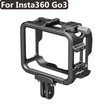 Металлический каркас для Insta360 GO3, корпус из алюминиевого сплава, расширенная защита, металлический корпус, экшн-камера, аксессуары Insta360 Go 3