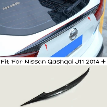 Накладка на Заднюю крышку Багажника, Накладка на Середину крыла, Внешние Аксессуары Из Углеродного Волокна, Подходящие Для Nissan Qashqai J11 2014-2020