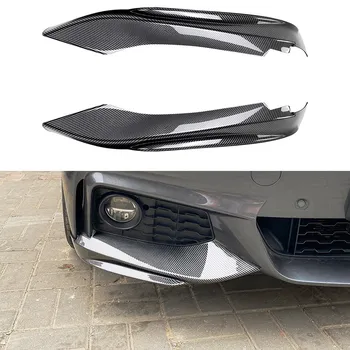 Для BMW-4 серии F32 F33 F36 M-Tech 2014-2020, передний бампер, угол наклона, диффузор, Сплиттер, спойлер, протектор из углеродного волокна