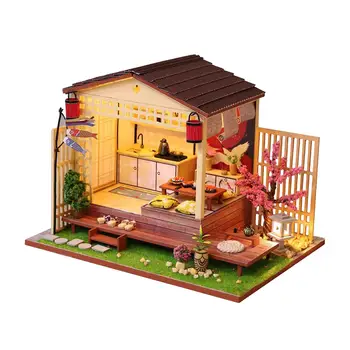 Креативный миниатюрный кукольный домик-деревянная головоломка в подарок на день Святого Валентина