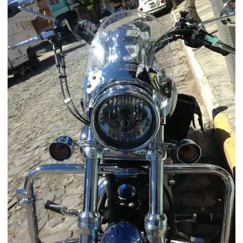 Ветровое стекло мотоцикла для Harley Sportster 1200 XL1200 XL, Изготовленное на заказ, Сверхнизкое Крепление для вилки Сорок Восемь, козырек для лобового стекла