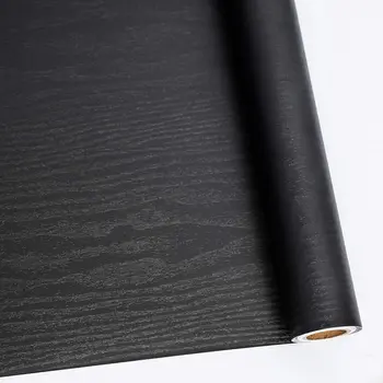 Бумажный декор из черного дерева, очищающий и приклеивающий самоклеющуюся пленку для улучшения утолщения поверхности мебели и уменьшения образования пузырьков