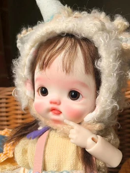 1/6 bjd кукла huniu Куклы с шаровидными шарнирами для девочек diy eyes Фигурка аниме игрушки из силиконовой смолы БЕЗ макияжа