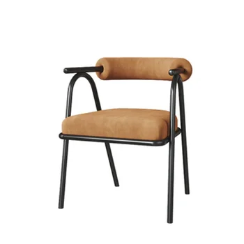 Скандинавские современные кухонные стулья для гостиной, роскошные дизайнерские Индивидуальные стулья для столовой, Бархатная мебель для дома Sillas Comedores MQ50CY