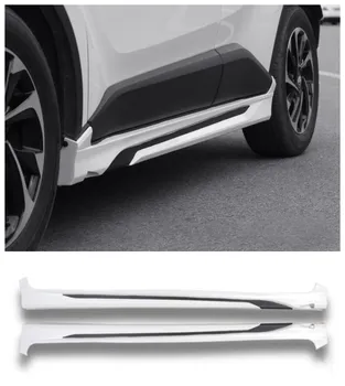 Подходит для Toyota CHR 2018-2023 Высококачественный комплект боковой юбки из АБС-пластика, крышка спойлера