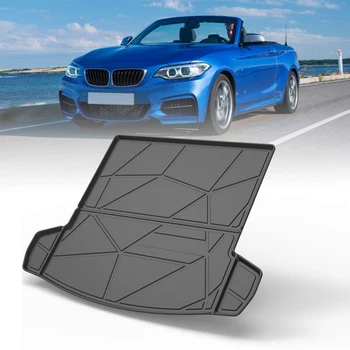 Коврик в багажник автомобиля TPE для BMW 2 серии с откидным верхом 2015 2016 2017 2018 2019 Автоаксессуары на заказ, резиновые коврики для грузовых лайнеров 3D