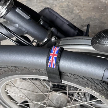 Крепление рамы велосипеда, колеса, фиксированный ремешок для Brompton, складной велосипедный ремень, крючок-петля, ремни для велосипедных брюк для велоспорта