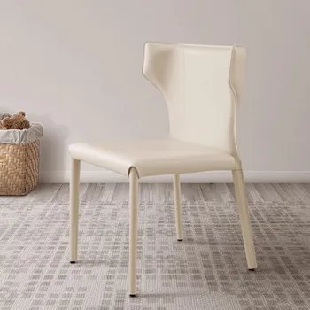 Дизайнерский скандинавский передвижной стул, случайные Белые офисные металлические стулья, расслабляющий макияж, мебель для гостиной Sillon Dormitorio, WXH30XP