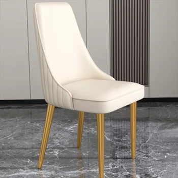 Современные стулья для столовой, Складная спинка, Белый ресторанный табурет, Дизайнерские наборы садовой мебели для отдыха Silla