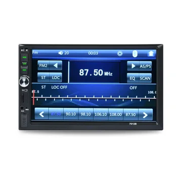 2Din 7012B MP3 MP5 плеер FM автомобильное радио Стерео аудио Музыка USB Цифровой сенсорный экран Bluetooth AUX Вход плеер