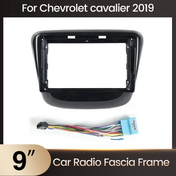 Переходная панель автомагнитолы MEKEDE для Chevrolet Cavalier 2019 Монтажный ободок лицевой панели салона автомобиля Спереди Комплект центральной рамы приборной панели на 2 Din