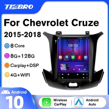 2din Android 10 Для Chevrolet Cruze 2015 2016 2017 2018 Для Tesla Стиль Автомобильный Радио Мультимедийный Видеоплеер GPS CarPlay Авторадио
