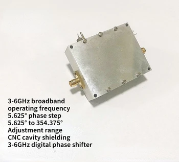 Радиочастотный фазовращатель Цифровой радиочастотный фазовращатель C-диапазона Microwave 5.8G Цифровой фазовращатель