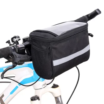 Сумка для передней трубки велосипеда, водонепроницаемая сумка для руля велосипеда, Велосипедная Передняя сумка, Аксессуары для MTB, Велосипедная передняя сумка