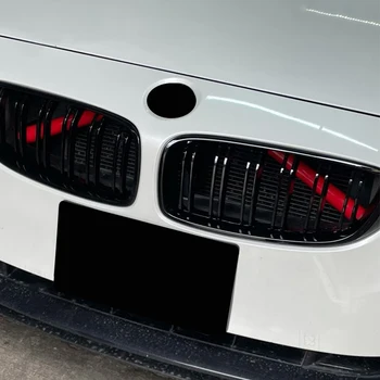 Накладка На Переднюю Решетку Автомобиля BMW 5 6 7 серии G30 G31 G32 6GT G11 G12 Z4 G29 2017 2018 2019 2020 2021 Аксессуары Наклейки