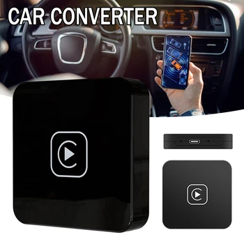 Небольшая Беспроводная Коробка CarPlays Box Для Телефона Легкий Портативный Адаптер Dongle Для Автомобиля Auto SUV