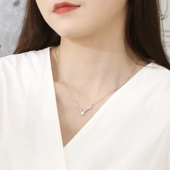 Ожерелье женское японское корейское elk Mori цепочка на ключицу темперамент простая индивидуальность студенческий кулон