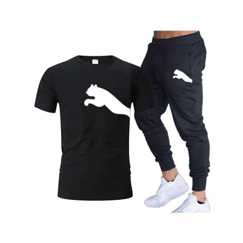 Летняя мужская быстросохнущая футболка + шорты из 2 предметов, пляжная спортивная одежда, Дышащая повседневная одежда для утренней пробежки