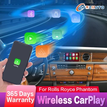 Беспроводной Apple Carplay для Rolls Royce Phantom CCC 2006-2012 с Android Auto Airplay, блок функций автоматической связи Car Play