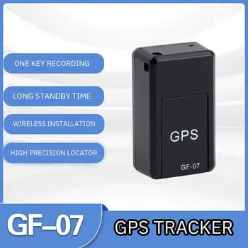 Автомобильный GPS-трекер Micro Hidden GF 07 Отслеживание в режиме реального времени, Защита от кражи, Защита от потери, Сильный магнитный позиционер сообщений SIM-карты GF-07