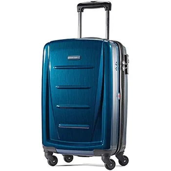 Жесткий багаж Winfield 2 с вращающимися колесами, ручная кладь 20 дюймов, дорожная сумка для багажа