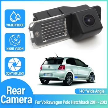 Парковочная Камера Для Хэтчбека Volkswagen Polo 2011 2012 2013 Выделенная CCD Full HD Высококачественная RCA Камера Заднего вида Заднего вида