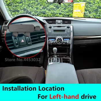 Автомобильный держатель для телефона Toyota REIZ Mark X 2010-2013г.в., оснащенный специальным основанием с фиксированной опорой GPS, аксессуары для беззвучного кронштейна